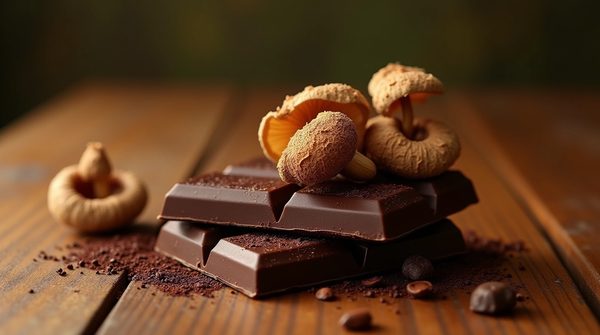 Découvrez le cacao aux bienfaits des champignons adaptogènes