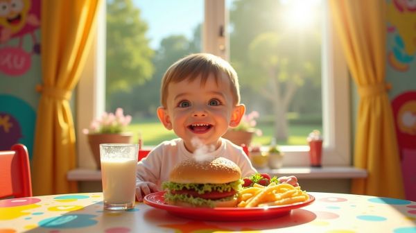 Le tasty Happy Meal pour un repas amusant en famille